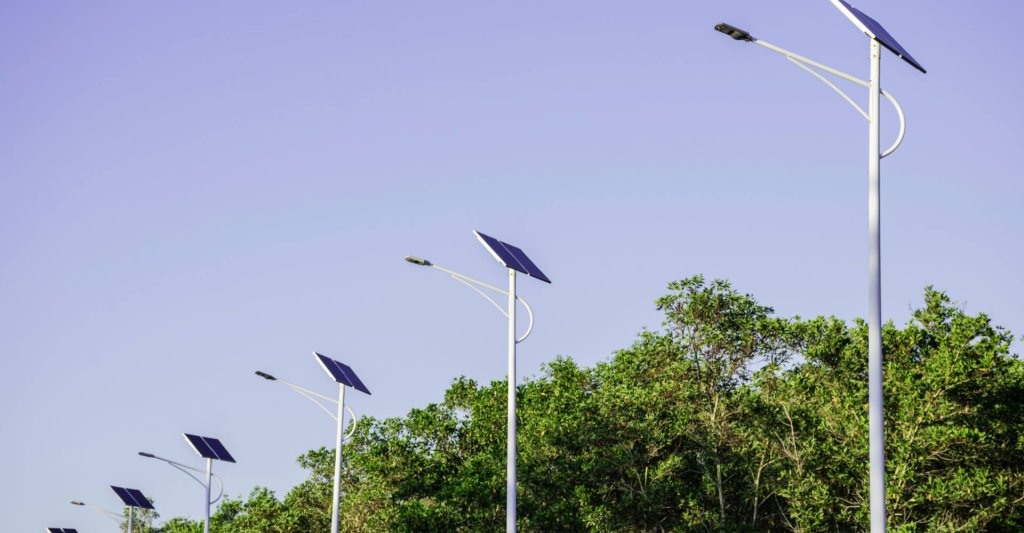 solar light tower